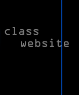 Class Website